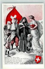 Flüchtlinge Verwundeter Soldat AK