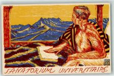 Sanatorium Universitaire sign. EBille