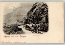 Grimsel Grimselpost Postkutsche