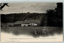 St. Petersinsel 1904 Ancien couvent de l`ordre de Clugny actuellement maison du receveur