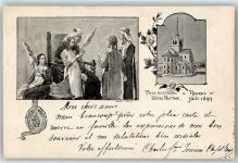 Payerne 1899 Piece Historique Reine Berthe Spindel