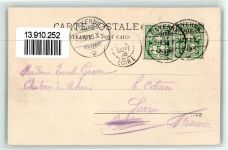 Payerne 1903 Bahnhof Eisenbahn