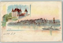 Nyon 1905 Seitenraddampfer A.S.