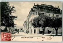 Nyon 1907 Hotel des Alpes Avenue Viollier