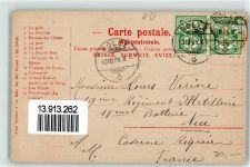 Rolle 1905 le Port le Chateau Barque du Leman la gare le Port