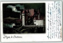 Nyon 1899 le Chateau