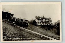 Köniz Elektr. Gurtenbahn m. Hotel Gurten Kulm Schienenseilbahn