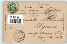 Lauterbrunnen 1901 Mürrenbahn Grütschalp Eigen Mönch und Jungfrau