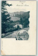 Blonay 1909 Die Bäder von Alliaz