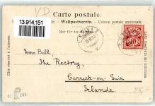 Château-d´Oex 1903 Vallee de la Torneresse et le Witenberghorn la Chapelle L'Etivaz