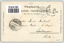 Yverdon-les-Bains 1899 Tir Cantonal Vaudois Monument Pestalozzi Rue de la Post