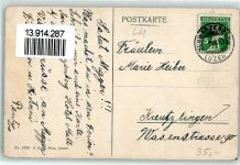 Schwarzenberg LU 1913 Hotel und Pension Matt