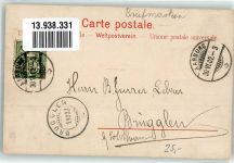 1902 Berühmte alte Schweizermarken Briefmarkenabbildungen Blumen