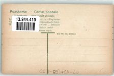 1900 mit echter Stoff Applikation Prägedruck Frau mit Blumen in der Hand AE 153