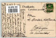 Burgdorf sign Widmol S. Diplom 1923 V. Elektro Bahnpost