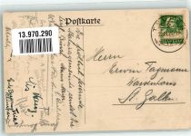 Teufen ZH Matura 1923 Ort lt. Stempel