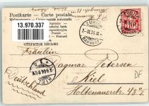 1904 sign Köberle E. Gotthardpost