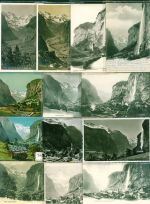 Lauterbrunnen Lot mit 28 AK, 1902-1940; überwiegend gute Erhaltung, größtenteils gelaufen