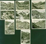 Sustenpass Lot mit 10 Kleinfotos vollständiges Set in Original Mappe; gute Erhaltung