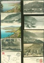 1820 Territet Posten 21 bis 100 AK Lot mit 45 AK