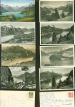 6377 Seelisberg Posten 21 bis 100 AK Lot mit 22 AK