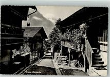 Brienz BE 1950 Dorfpartie Notopfermarke Berlin