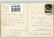Beckenried 1923 Vogelschau Vierwaldstättersee Schiffspost Flüelen