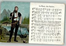 1916 Tracht Pfeife Le Ranz des Vaches