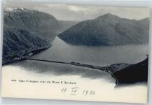 6815 Melide - Lago di Lugano, Monte San Salvatore, Brücke AKU2