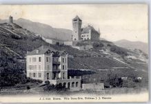 Sierre 1909 Schloss J.J. Mercier