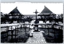 La Valsainte Friedhof, Mönch, Kreuz, Kartause