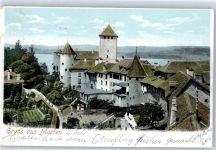 Murten 1903 Gruß aus Murten