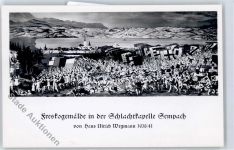 6204 Sempach - Freskogemälde, Schlachtkapelle