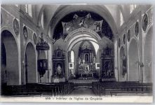 Gruyères Kirche Innen
