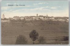 Romont FR 1921 Bahnpost