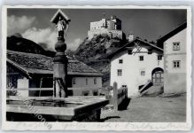7553 Tarasp - Schloss Tarasp, Brunnen