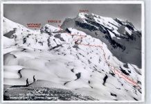 Tierwies - Gasthaus Säntis-Schwebebahn Skiabfahrt Stütze