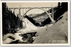 7057 Langwies Winter Viadukt Chur-Arosa-Bahn