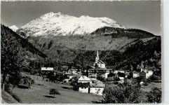 Fiesch Blick gegen Finsteraar Rothorn
