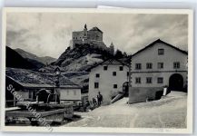 7553 Tarasp - Schloss Tarasp, Brunnen, Pferd