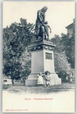 8000 Zürich - Pestalozzi-Denkmal