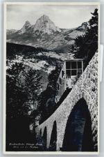 6433 Stoos SZ - Drahtseilbahn, Brücke, Mythen