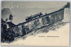 6410 Rigi Kulm - Rigi-Bahn, Schnurtobelbrücke