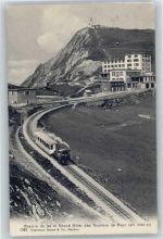 Rochers de Naye Grand Hotel, Eisenbahn