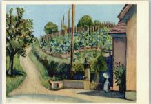 8717 Benken SG - Künstlerkarte Weinberg