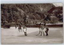 Les Avants Hockey-Spiel