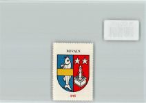 Bevaix Vignette Wappen Kaffee Hag ca 1920-1940 Bevaix