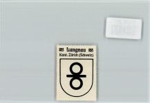 8135 Langnau am Albis - Vignette Wappen Kaffee Hag ca 1920-1940