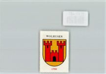 6110 Wolhusen - Vignette Wappen Kaffee Hag ca 1920-1940 Wolhusen