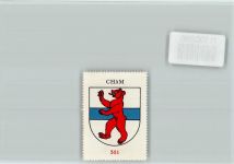 Cham Vignette Wappen Kaffee Hag ca 1920-1940 Cham
